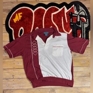 Vintage Men’s Colorblock Polo Shirt